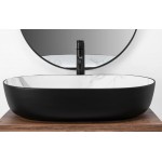 Накладной умывальник Rea Cleo Black/Aiax Matt